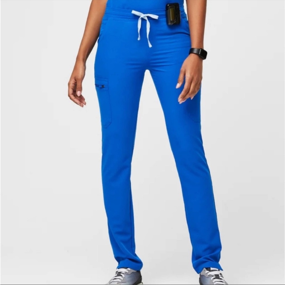Figs Royal Blue Yola Scrub Bottoms XS P